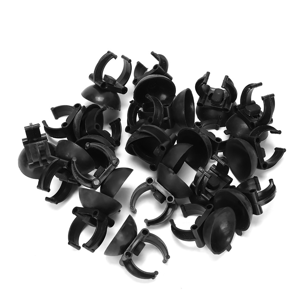 20 Pcs Set PVC Aquarium Heatin - Plastic Pipe Clip recension och pris
