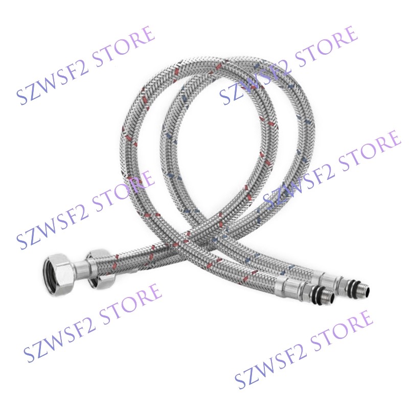 G1/2 60cm 1 Pair Stainless Ste - Flexible Hose Braided recension och pris