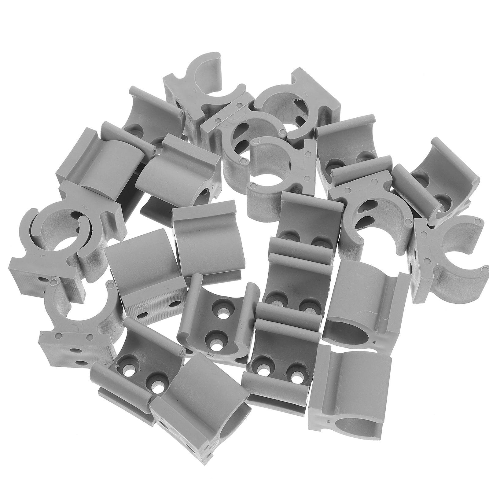 24Pcs Wheelchair Commode Chair - Plastic Pipe Clip recension och pris