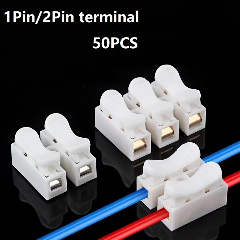 50pcs Push Quick Wire Cable CH - Push Fit Connector recension och pris
