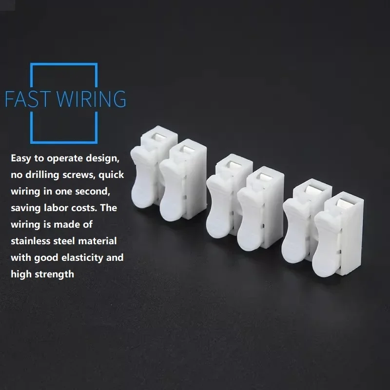 50pcs Push Quick Wire Cable CH - Push Fit Connector recension och pris